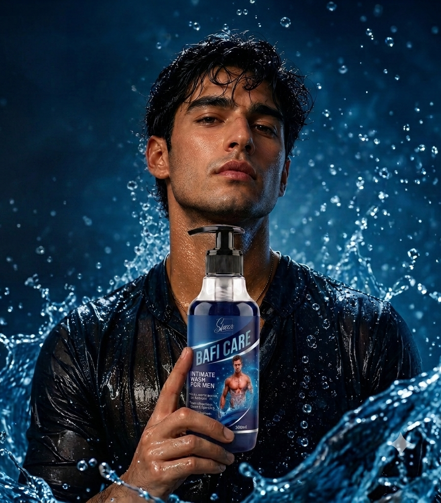 Bafi Care — Intimate Wash for Men (Blue)