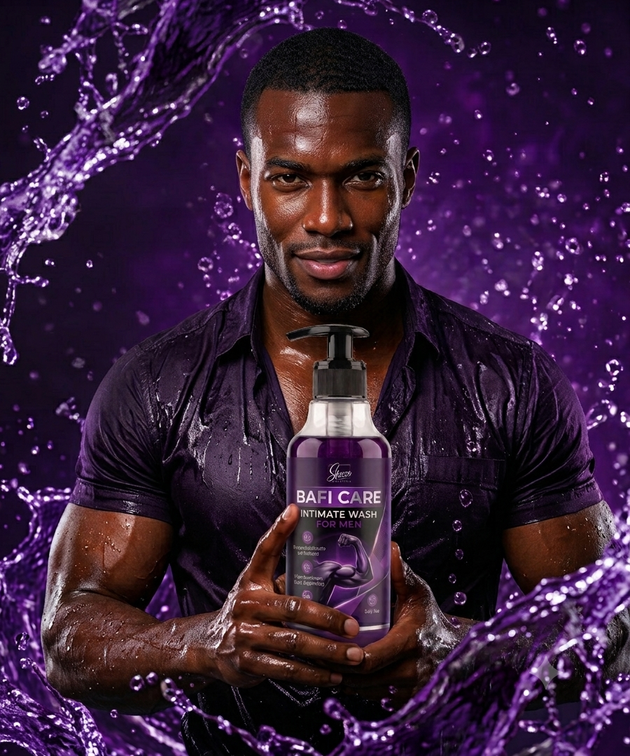 Bafi Care — Intimate Wash for Men (Purple)